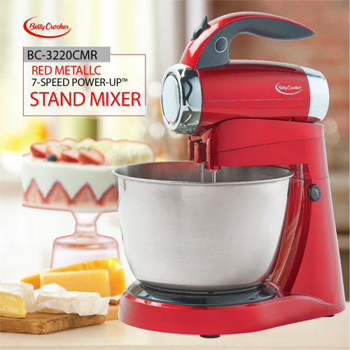 Betty Crocker 7 Speed 3 Quarts Stand Mixer & Reviews Wayfair